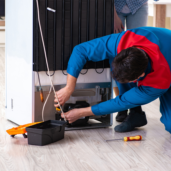 how much do you charge for refrigerator repair services in Burlington PA